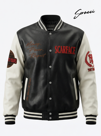 Bomber Scarface BLANCO