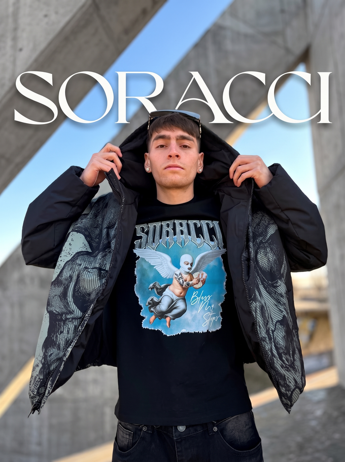 Polera Soracci “BLESS MY STEPS”