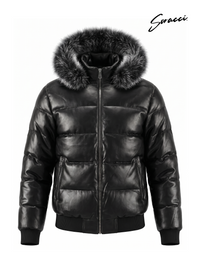 Chaqueta eco cuero