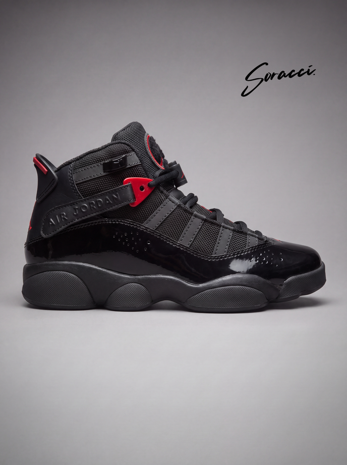 Zapatillas Jordan Six Rings Anthracite Fire Red