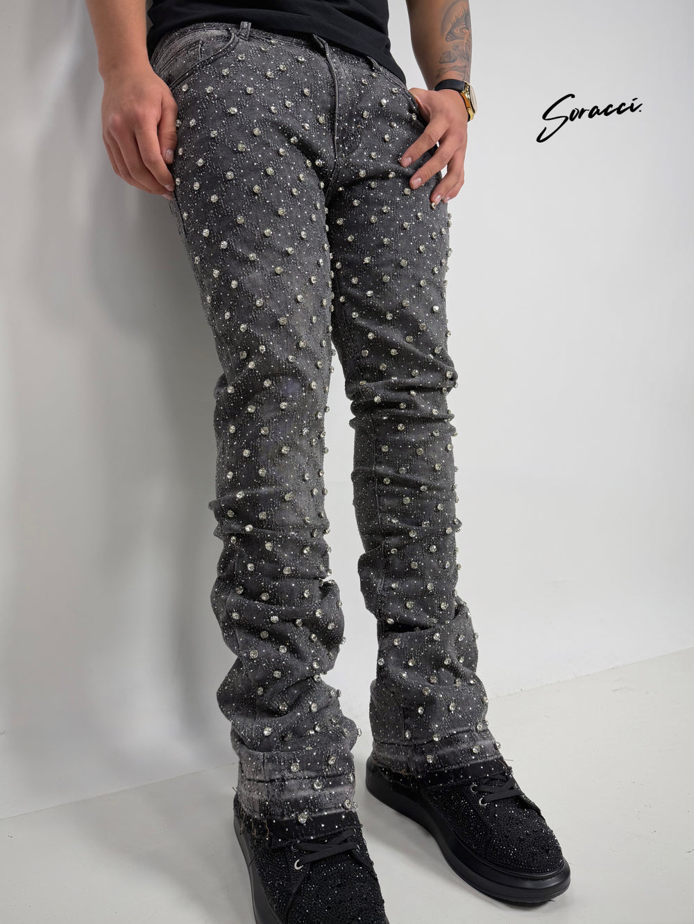 Jeans Brillos SKINNY FLARE